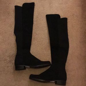 Stuart Weitzman over the knee suede boots